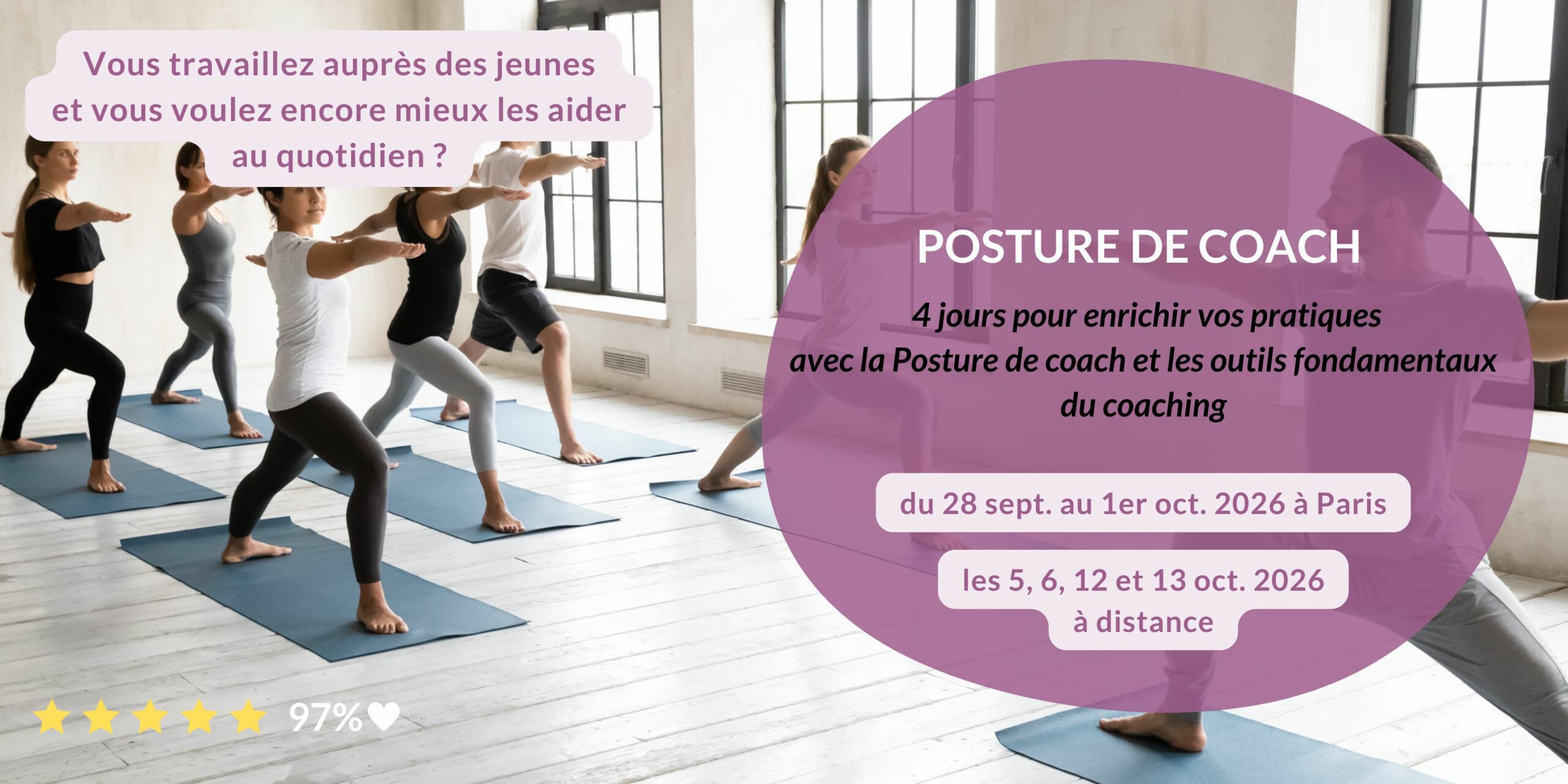 Bannière Elevatio - Posture de coach